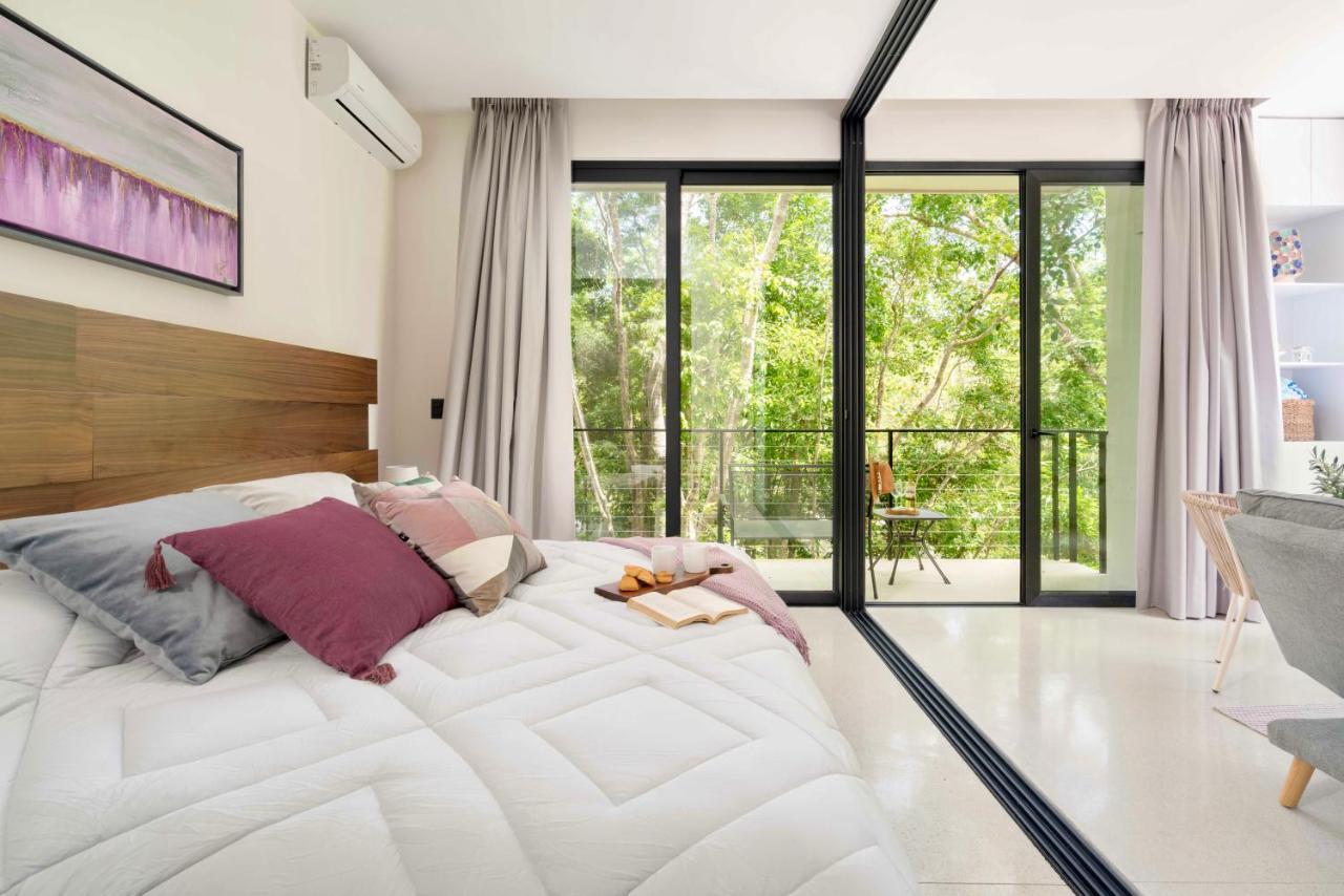 Stylish And Peaceful Jungle Studio At 525 Tulum Exterior foto
