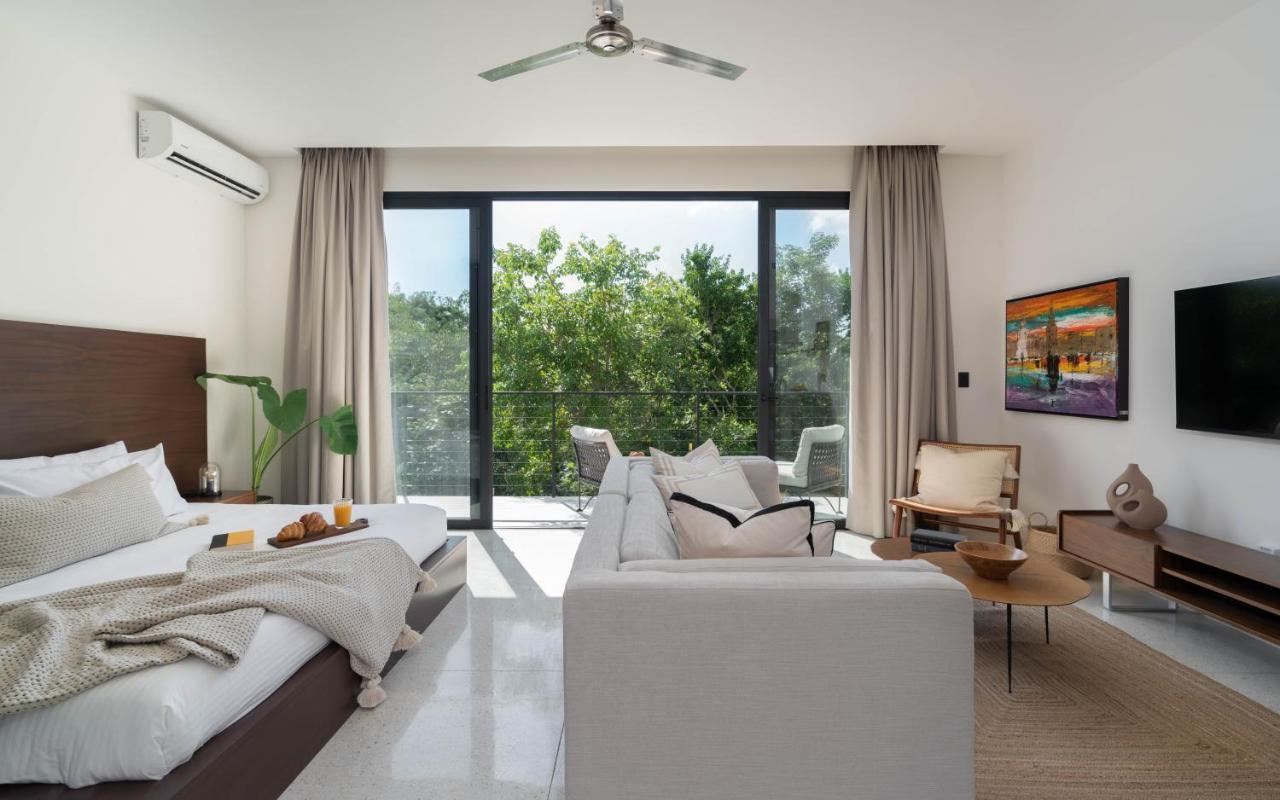 Stylish And Peaceful Jungle Studio At 525 Tulum Exterior foto