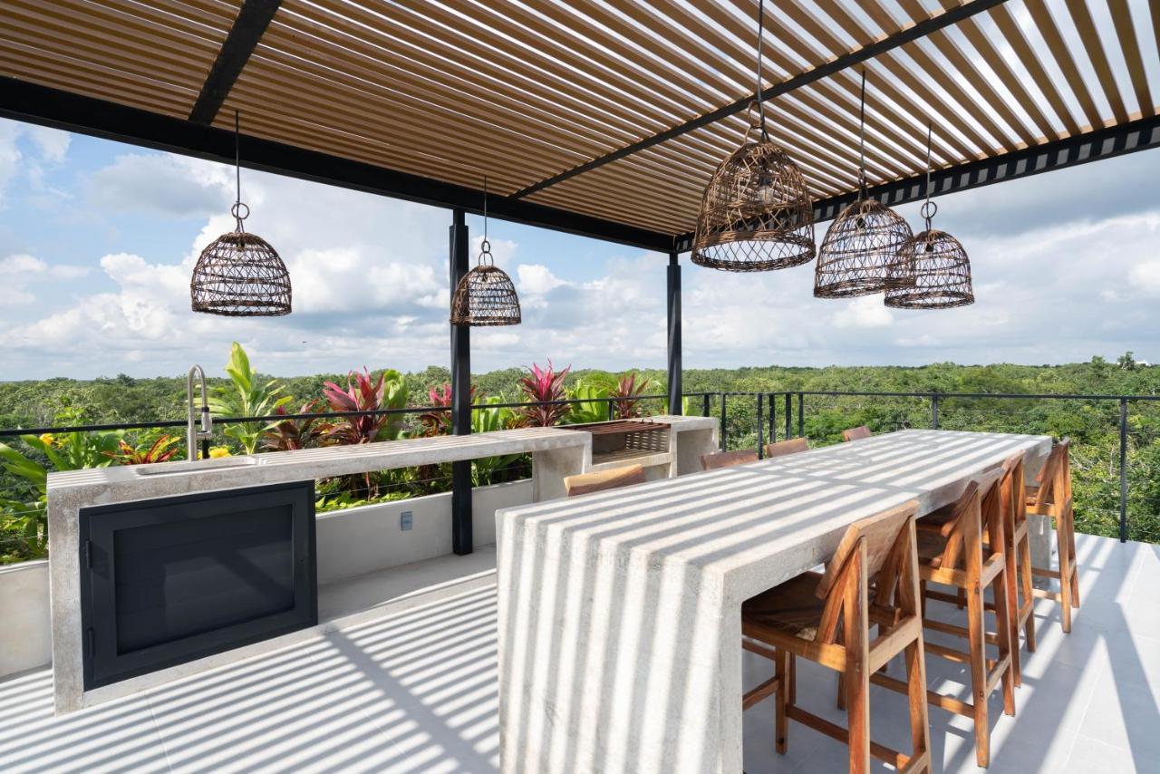 Stylish And Peaceful Jungle Studio At 525 Tulum Exterior foto